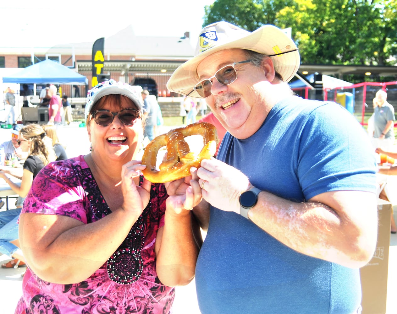 Did we spot you at the Germantown Pretzel Festival?