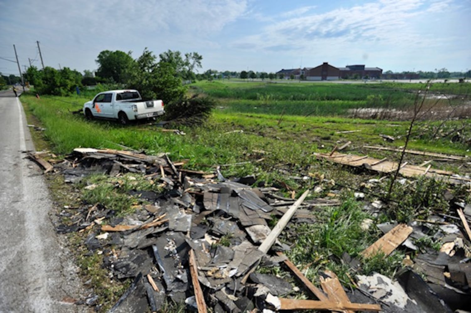 PHOTOS: Daylight reveals widespread damage from Monday storms