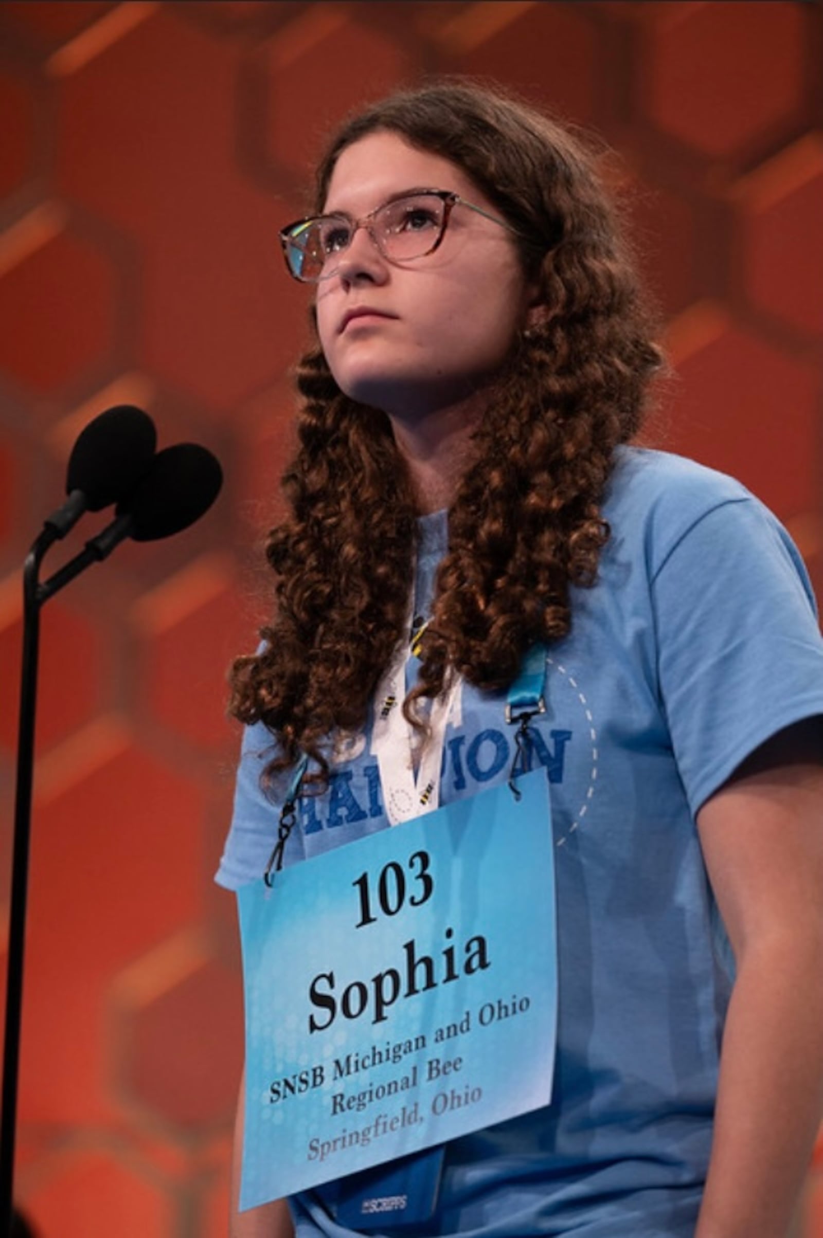 Sophia Lopez represented the Dayton Area in the Scripps National Spelling Bee for three years. (CONTRIBUTED)