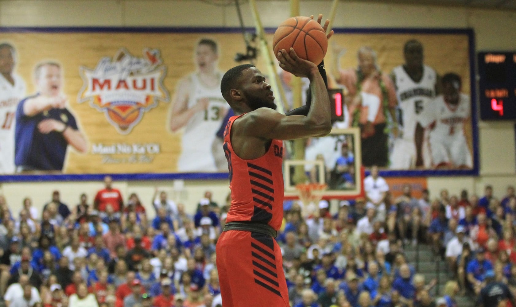 Photos: Dayton Flyers fall to Kansas in Maui Invitational