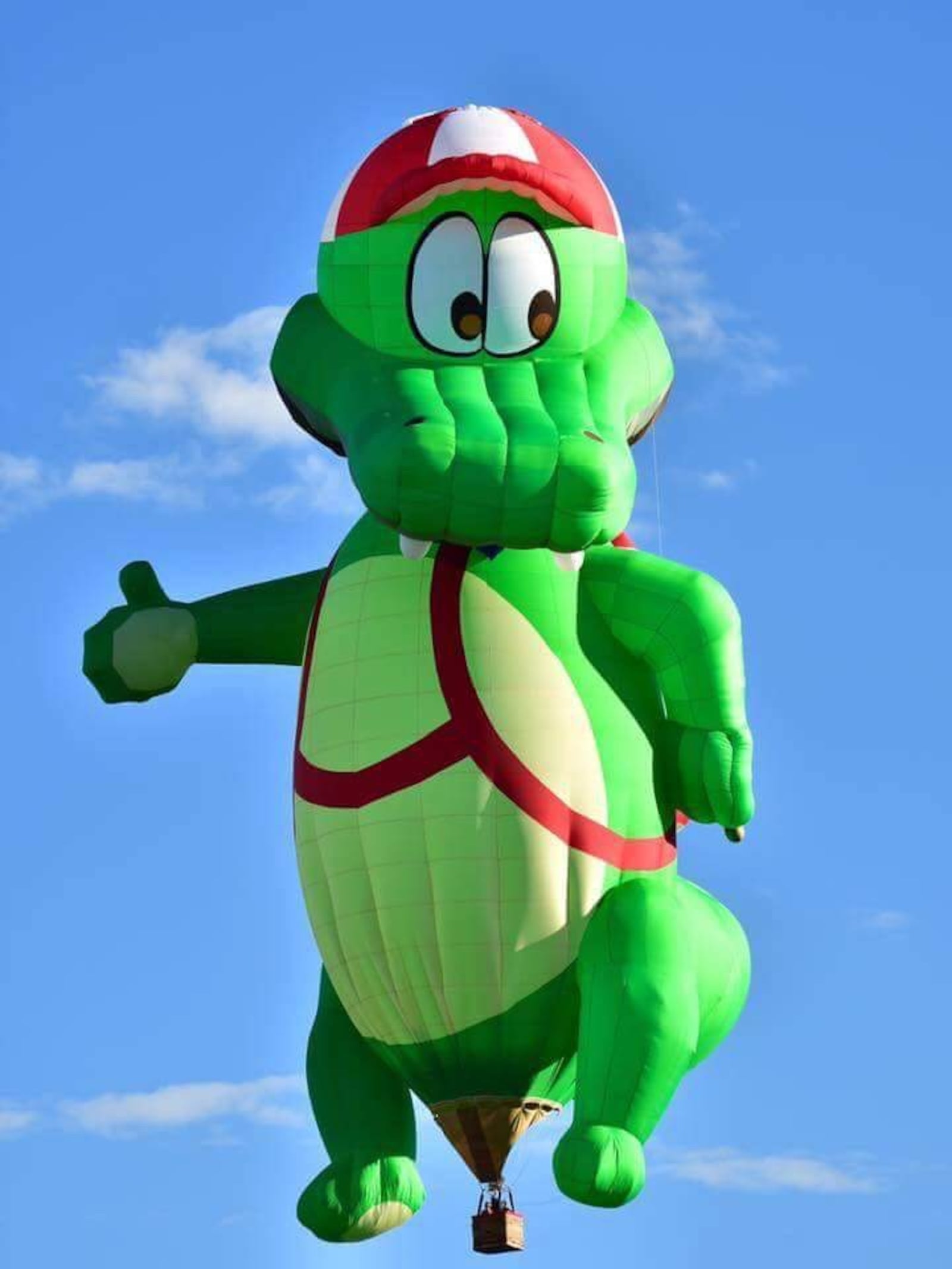 The Gator is one of the special balloons that will be featured at the Ohio Challenge hot air balloon festival this weekend in Middletown. CONTRIBUTED