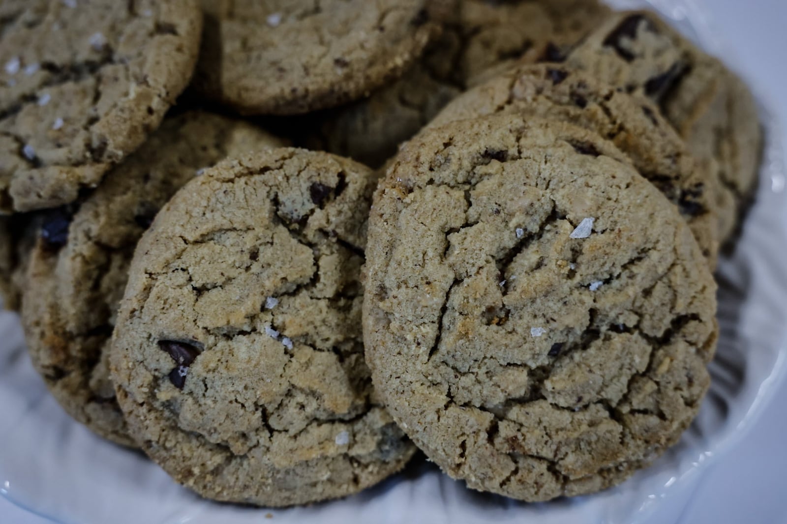 The Brown Butter Espresso Chip Cookies took home third place in the 2023 Dayton Daily News Holiday Cookie Contest. JIM NOELKER/STAFF