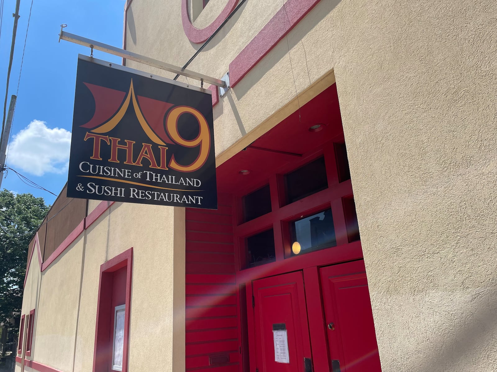 Thai 9 is ocated at 11 Brown St. in Dayton’s Oregon District. NATALIE JONES/STAFF