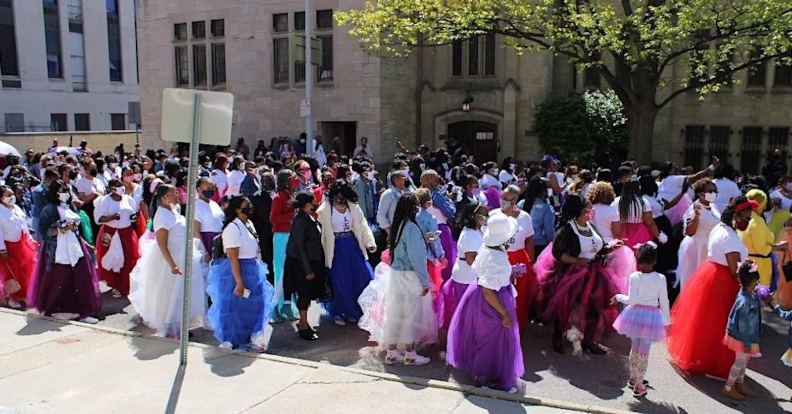 The 2023 Women in Tulle march is planned to take to the streets of downtown Dayton April 23. CONTRIBUTED