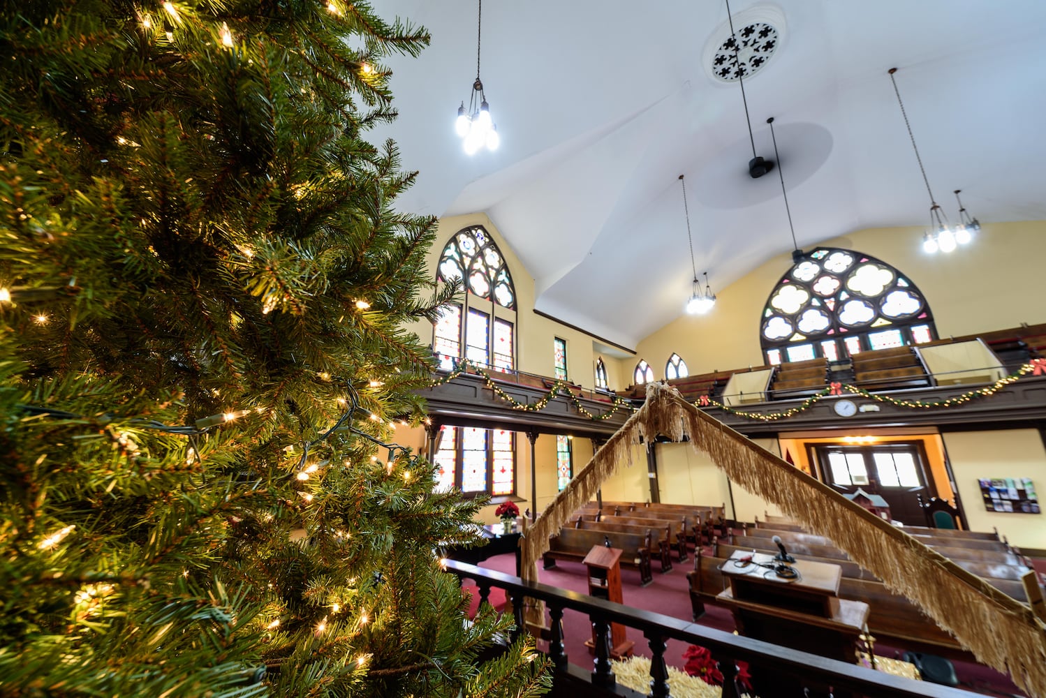 PHOTOS: A look inside St. Paul United Methodist Church decorated for Christmas