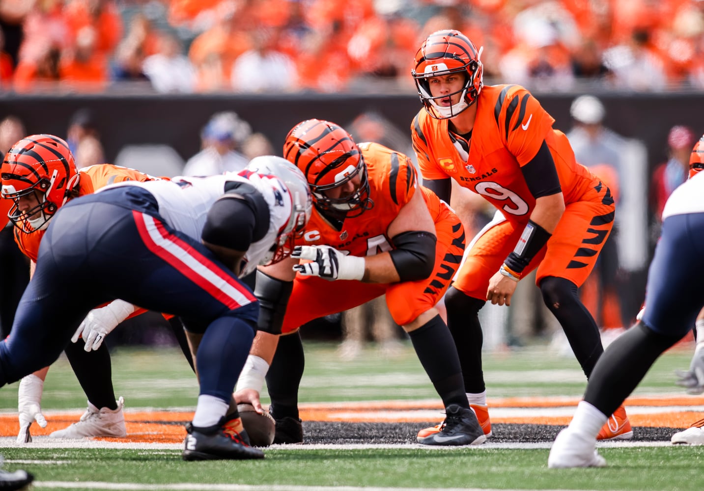 090824 Bengals vs Patriots football