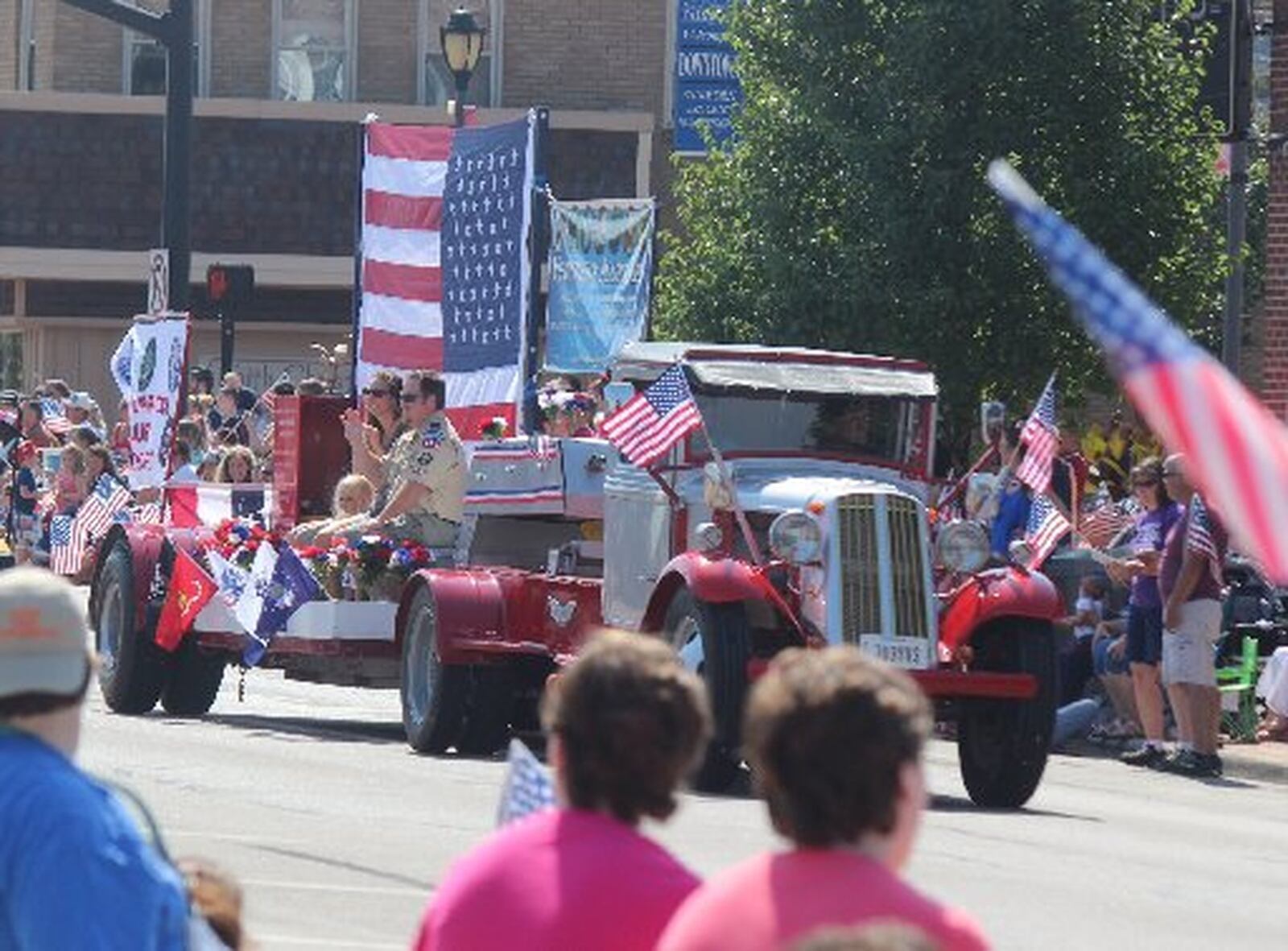 Fairborn hosted a parade for Fourth of July in 2017. CHUCK HAMLIN/STAFF