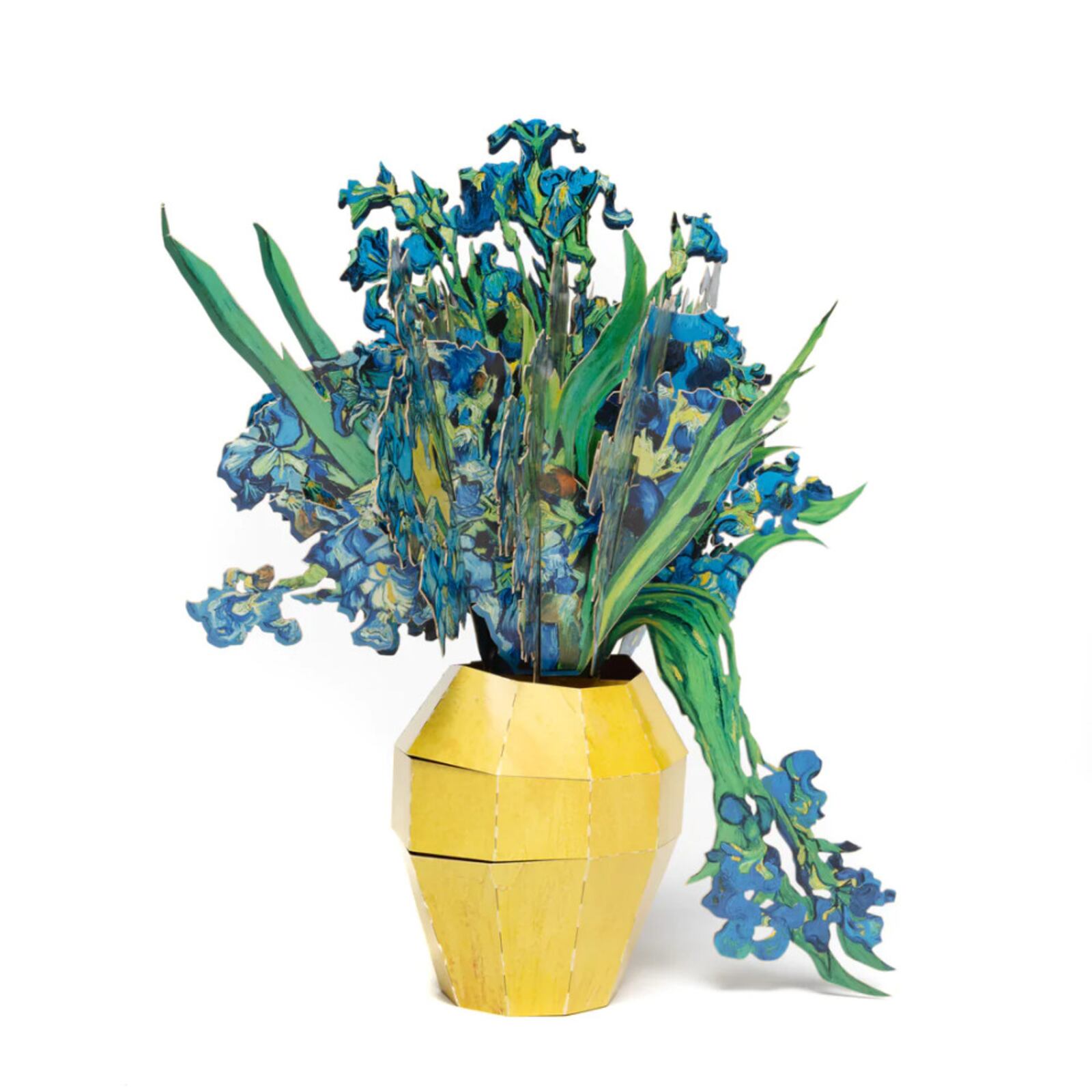 Van Gogh Irises 3D Paper Bouquet is in the Dayton Art Institute Gift Shop. CCONTRIBUTED PHOTO