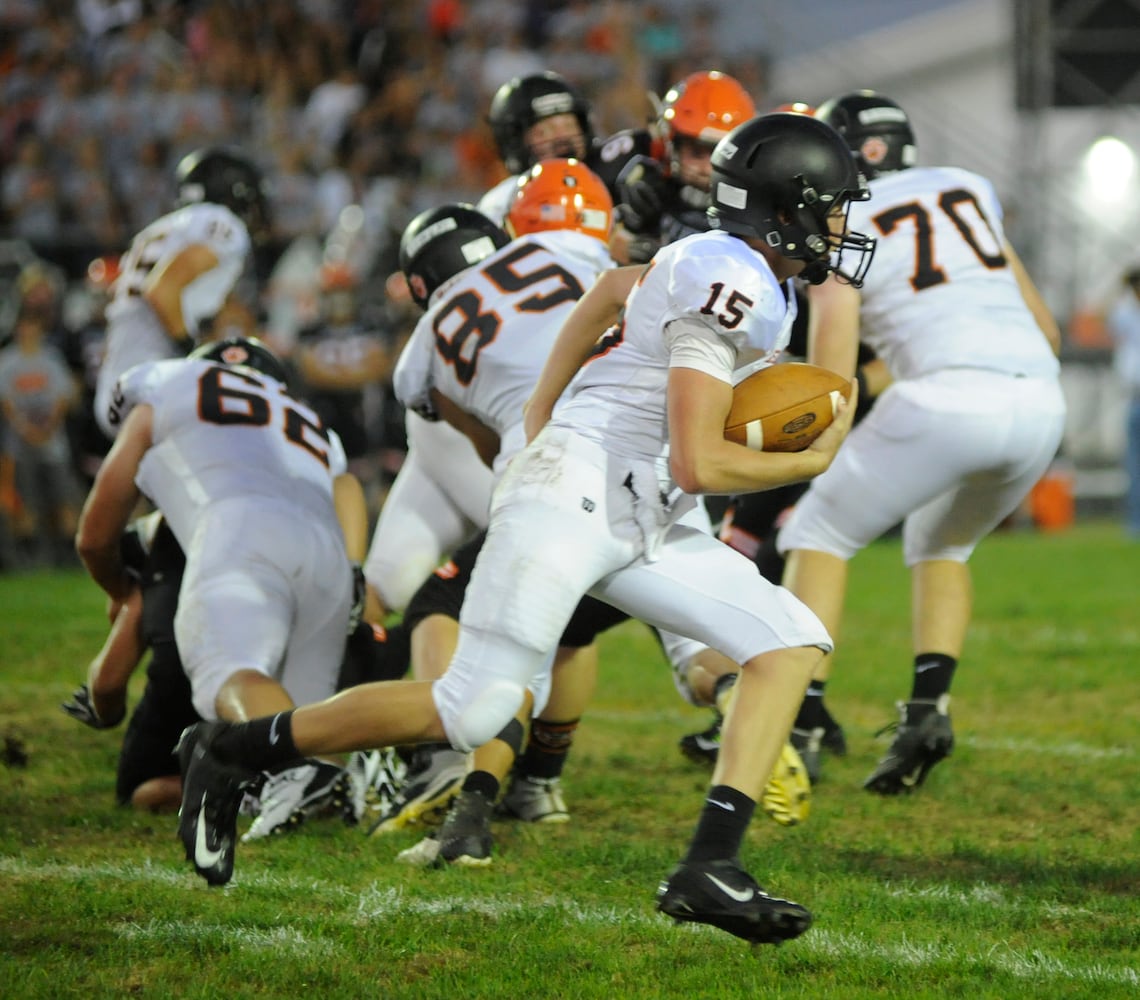 PHOTOS: No. 1 Minster at No. 1 Coldwater, Week 4 football