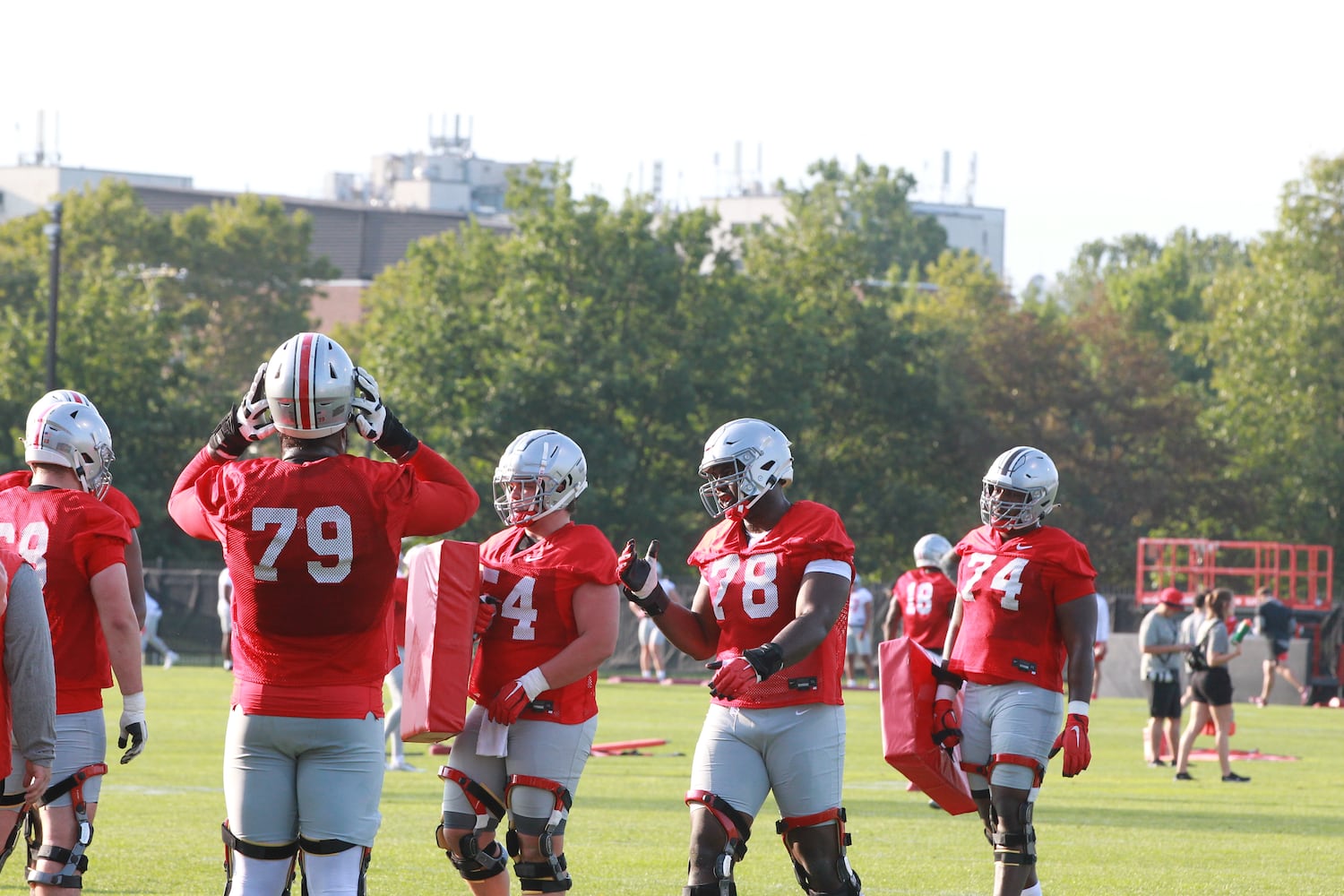 Ohio State Buckeyes football preseason camp