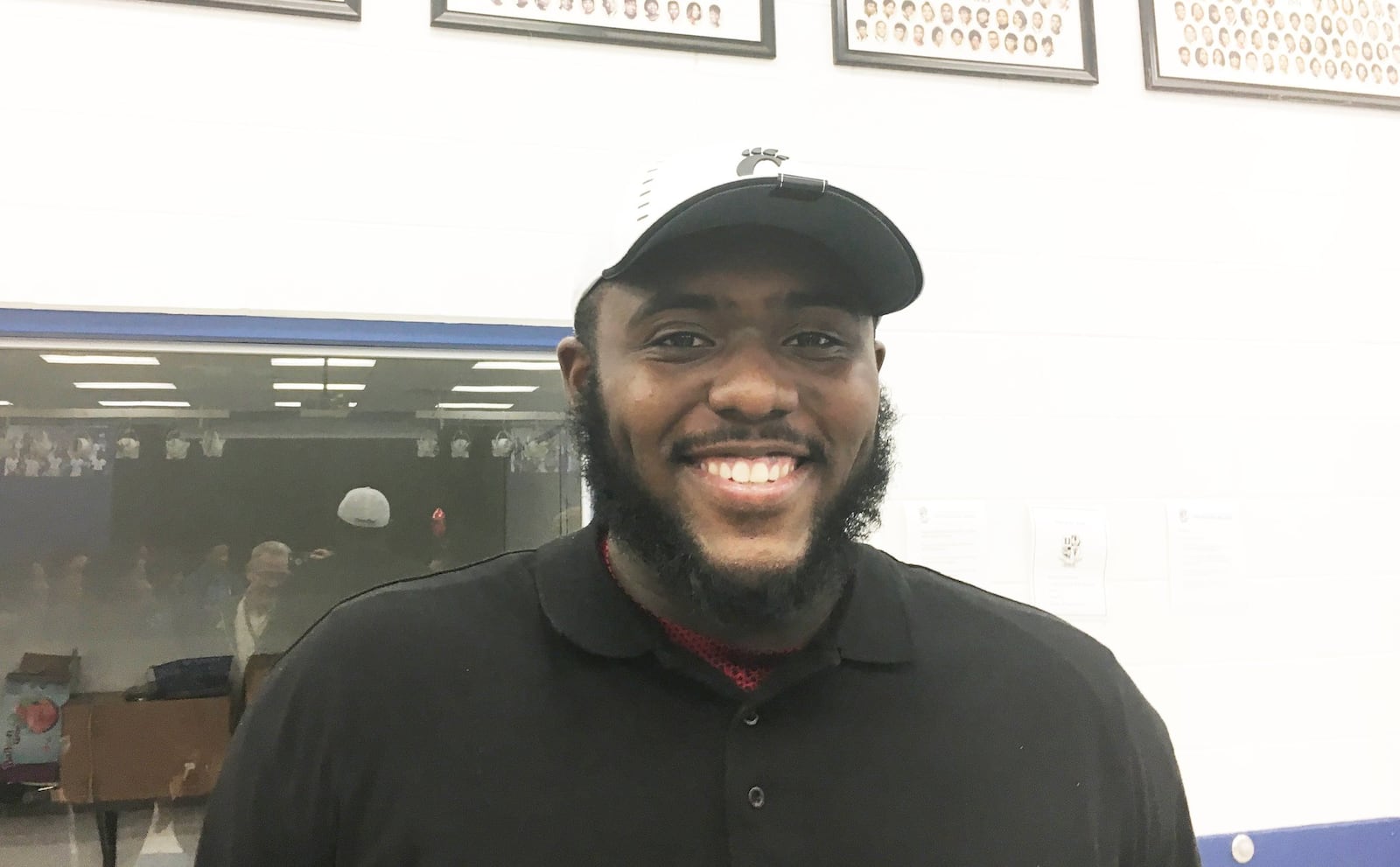 Dunbar High School senior Jonathan Allen signed to play football at the University of Cincinnati on Wednesday, Feb. 6, 2019. MARC PENDLETON / STAFF