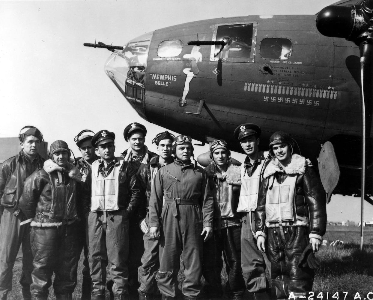 Memphis Belle exhibit taking shape