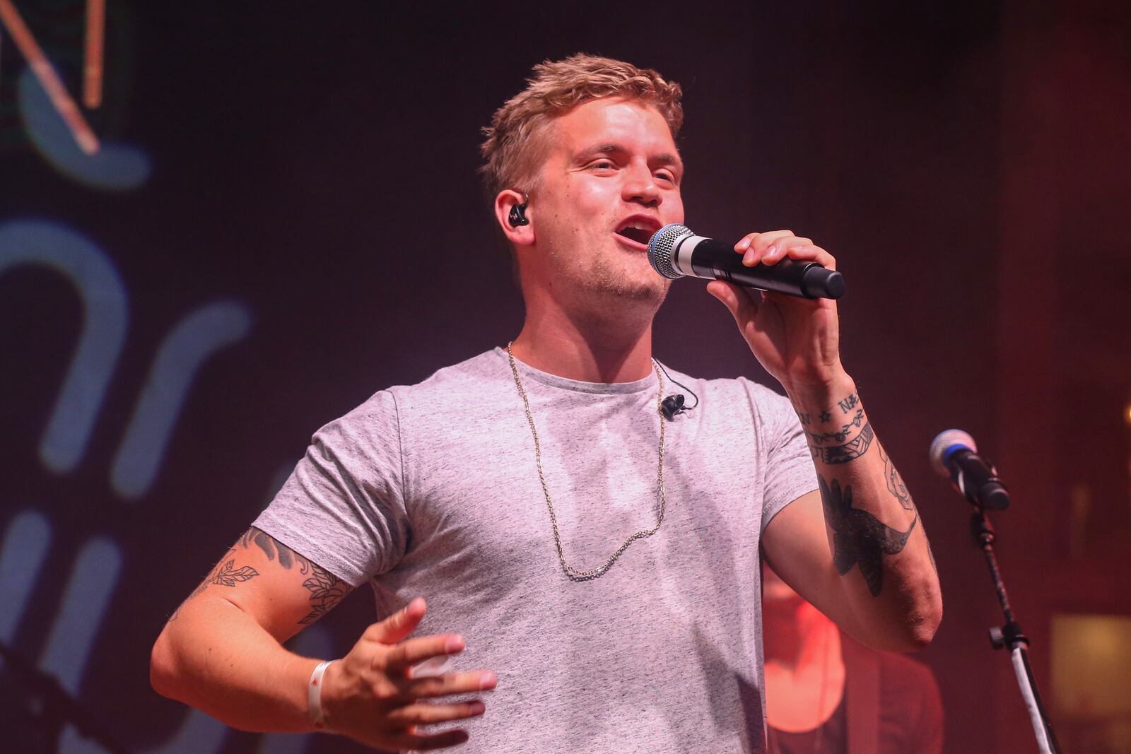 NASHVILLE, TENNESSEE - JUNE 08: Levi Hummon performs onstage at Spotify House during CMA Fest at Ole Red on June 8, 2019 in Nashville, Tennessee. (Photo by Terry Wyatt/Getty Images for Spotify)