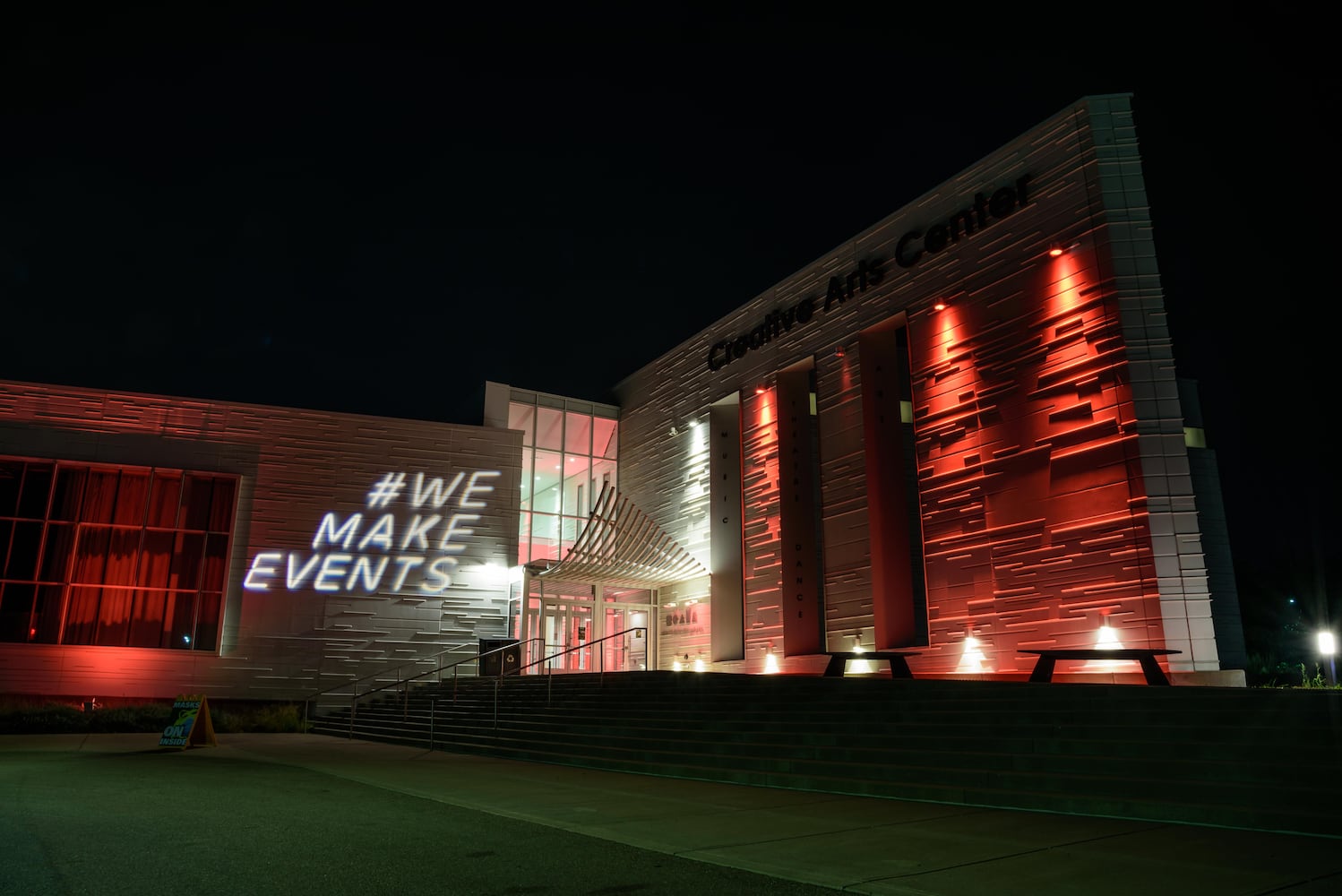 Wright State Creative Arts Center Red Alert RESTART