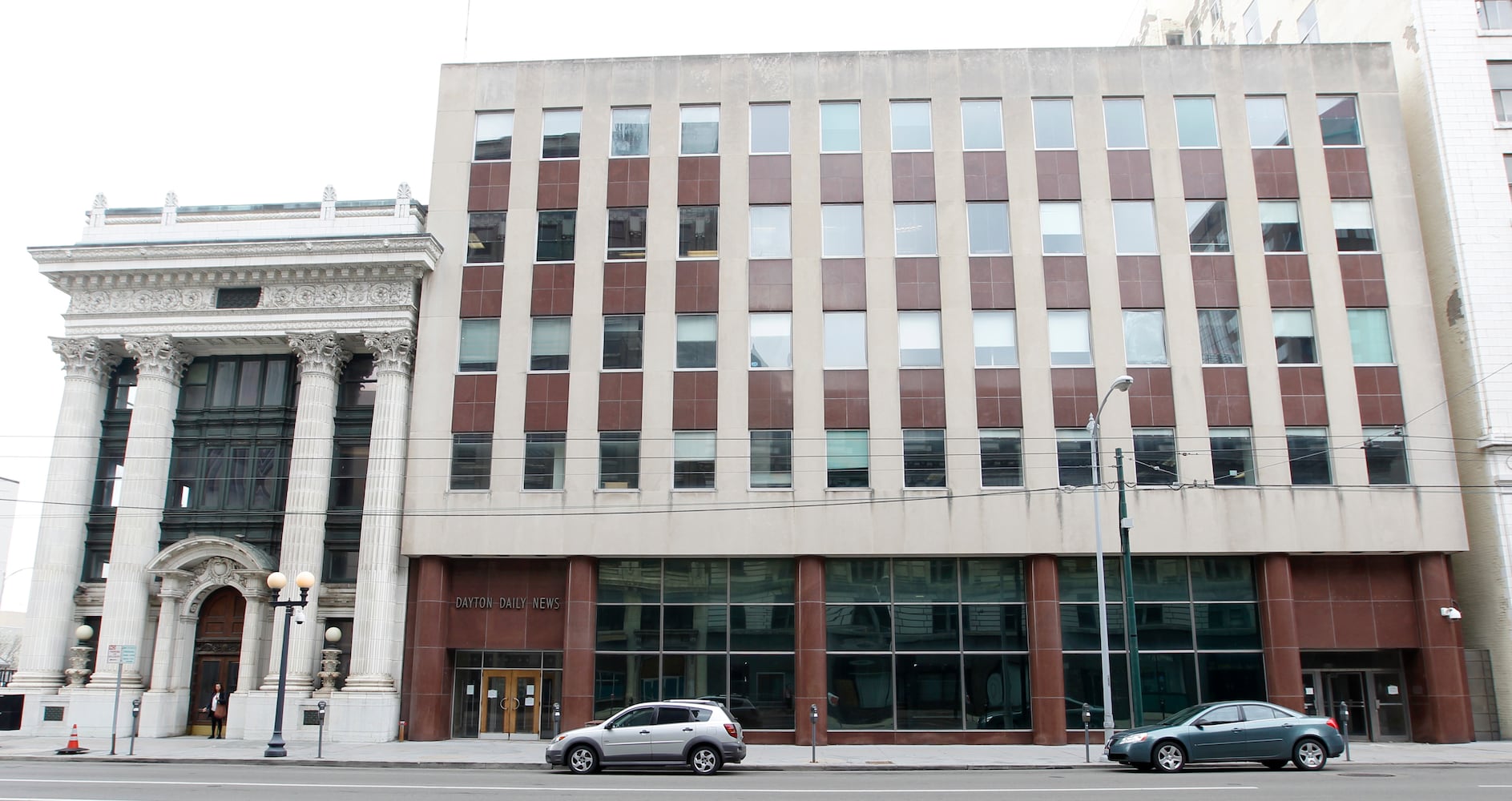 Dayton Daily News building newsroom archives