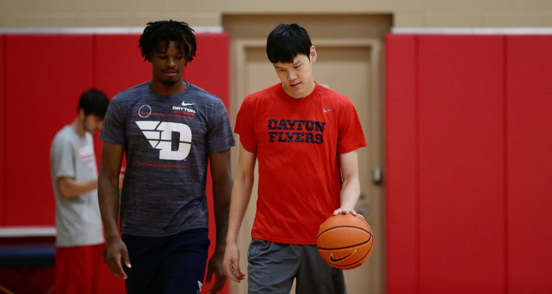 Dayton Flyers practice