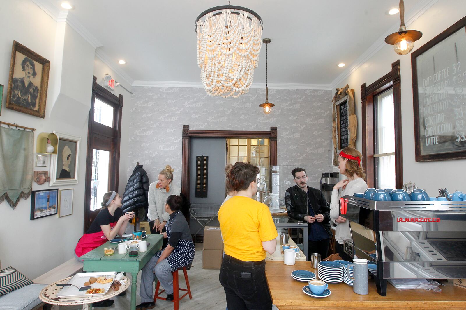 St. Anne the Tart, a new bakery and coffee house in Dayton's St. Anne's Hill historic neighborhood, will open at the beginning of March. The new establishment will have coffee, sweet and savory tarts, soups, sandwiches and more.   LISA POWELL / STAFF