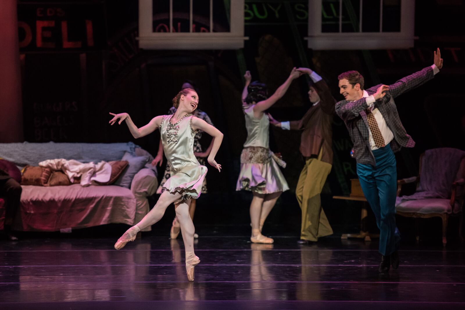 “The Great Gatsby” is among the many story ballets that have been produced by Dayton Ballet. CONTRIBUTED