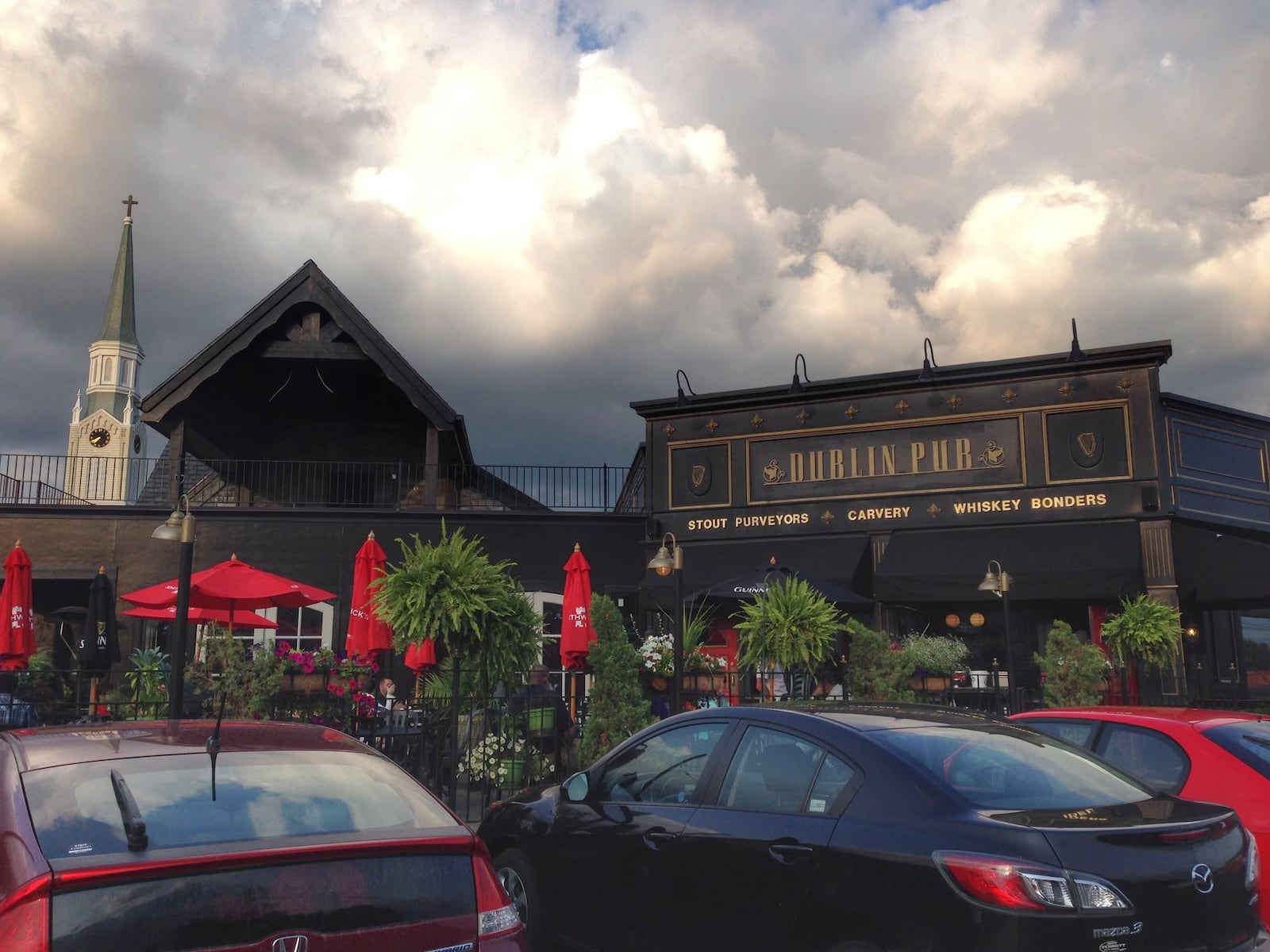 It’s hard to believe that the Dublin Pub on the edge of the Oregon District in downtown Dayton used to be a cinder-block gas station! (CONNIE POST/Staff)