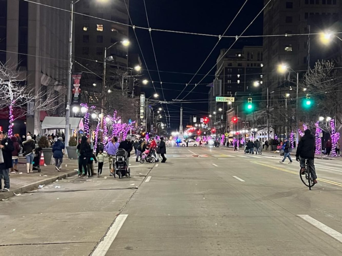 Holiday parade in Dayton