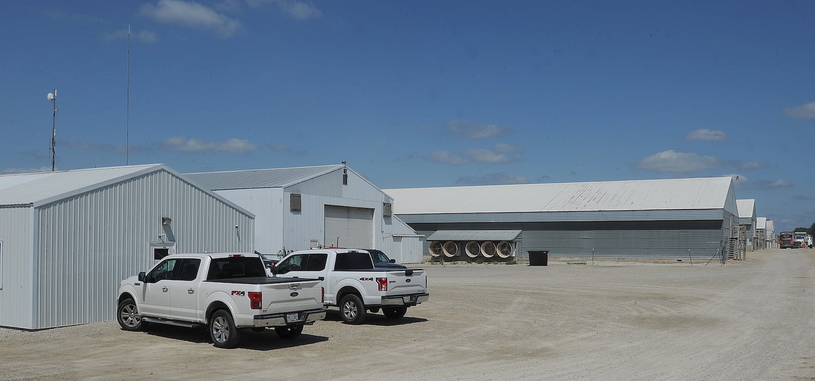 The body of a man reported missing — 30-year-old Cory Fleming — was found in a shallow grave Saturday, Aug. 20, 2022, in a rural area on the property of a commercial poultry operation in Brown Twp., Darke County. MARSHALL GORBY\STAFF