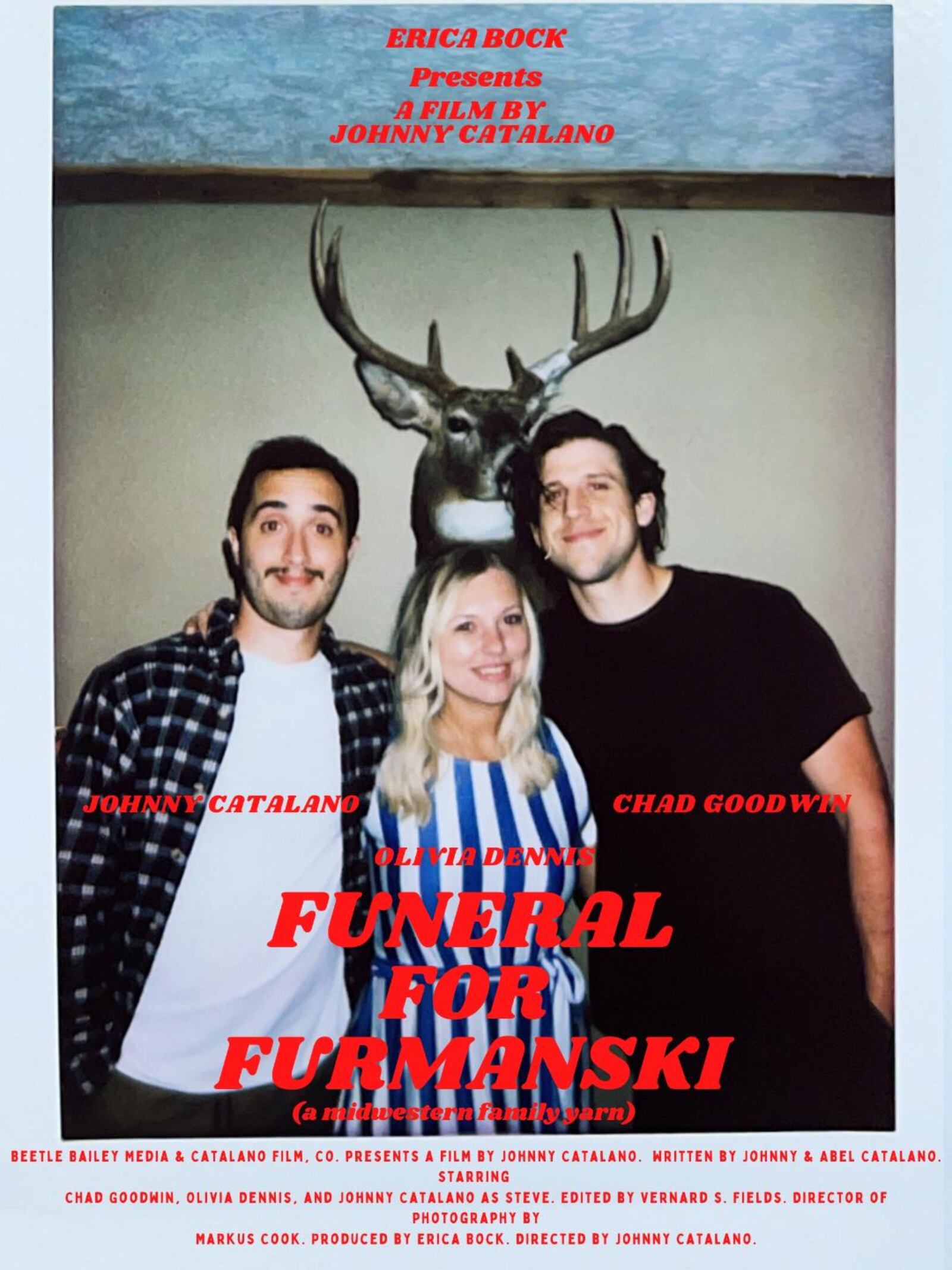 Poster for "Funeral for Furmanski," co-written and directed by Johnny Catalano. CONTRIBUTED