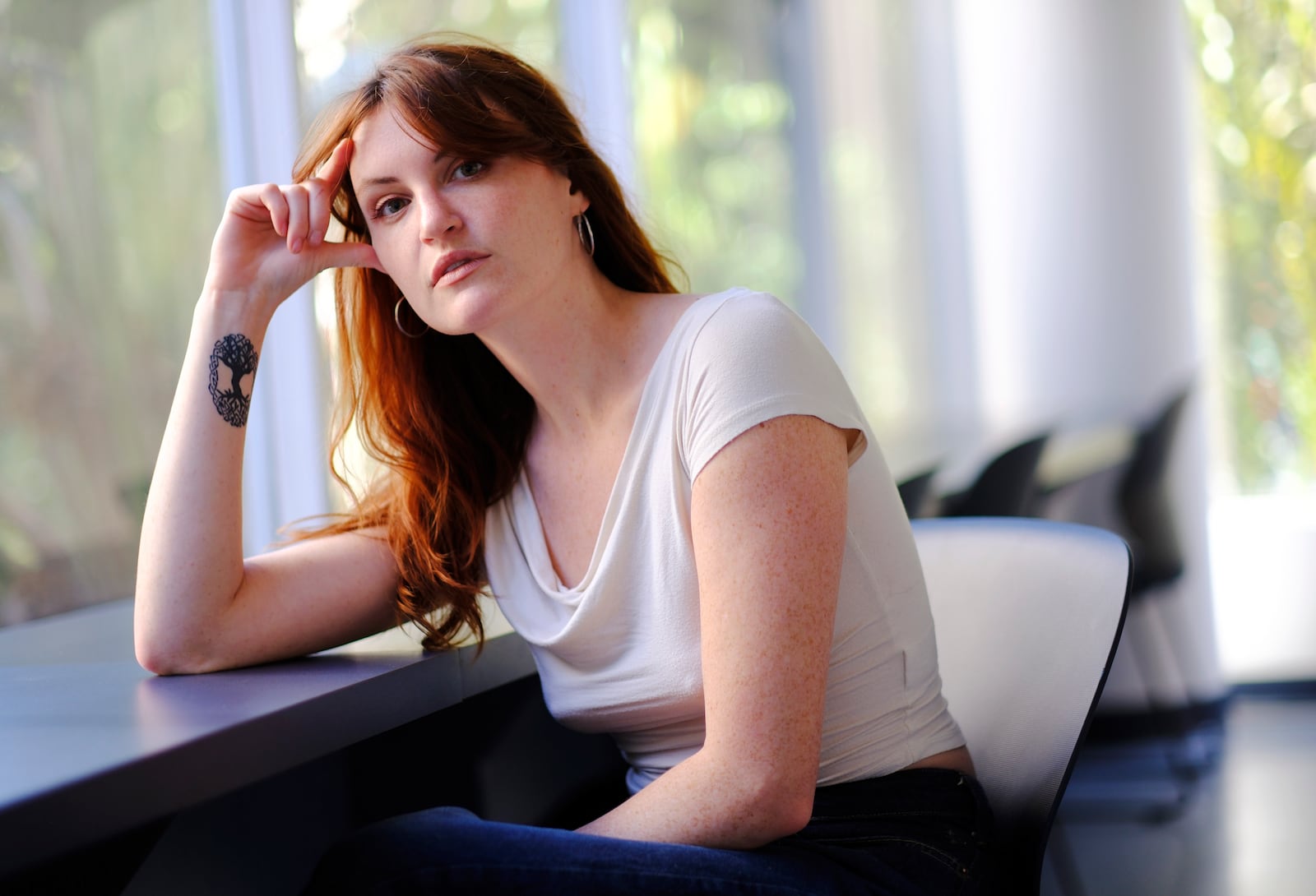 Singer-songwriter Katie Gavin poses for a portrait on Monday, Nov. 4, 2024, in Los Angeles. (AP Photo/Chris Pizzello)