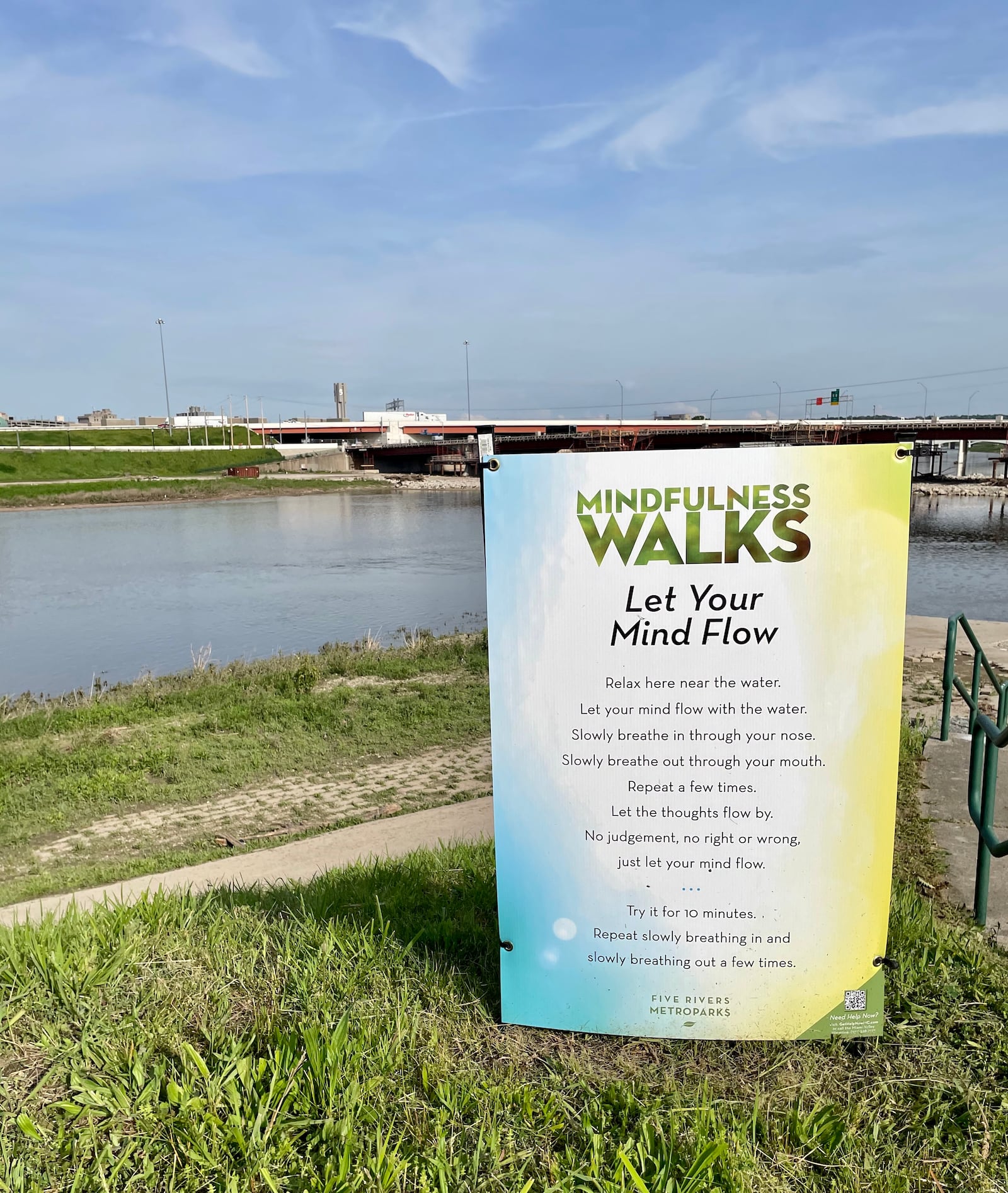 The new Mindfulness Walks provide a self-guided opportunity to help people learn how to use meditation tools. CONTRIBUTED/DEBBIE JUNIEWICZ