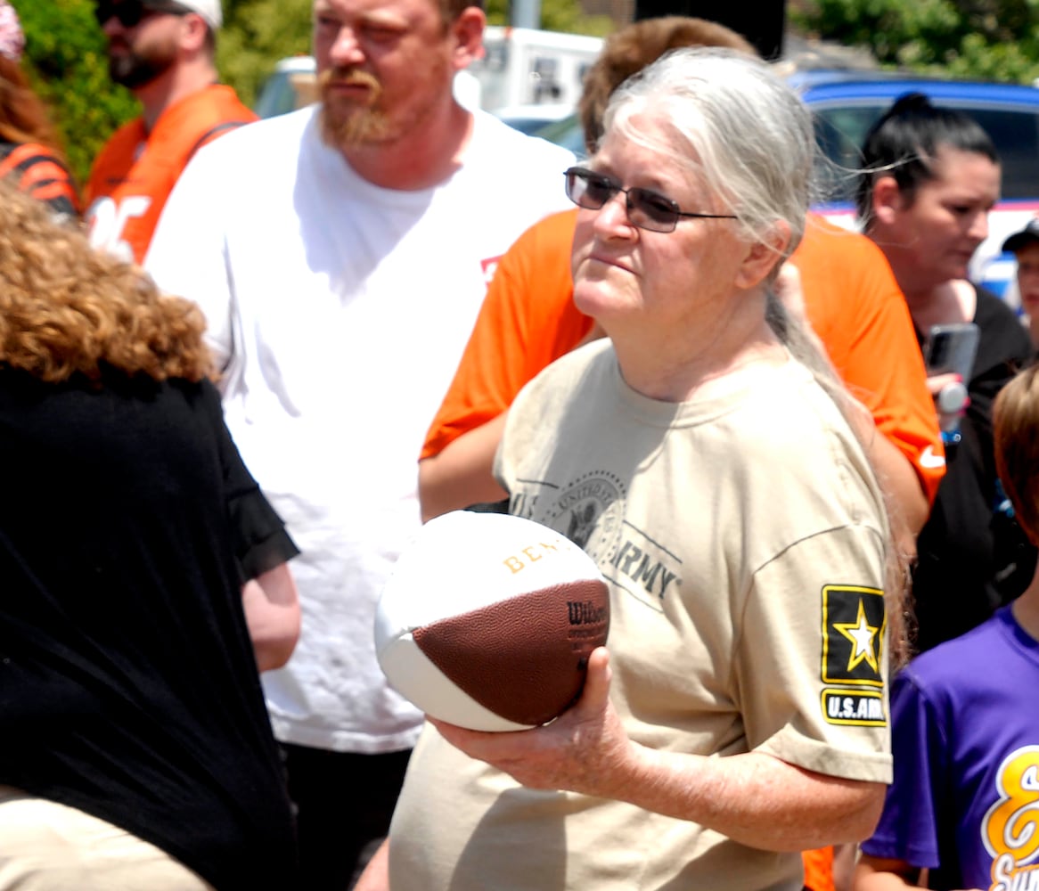 Bengals Play Celebrity Softball Game at Day Air Ballpark