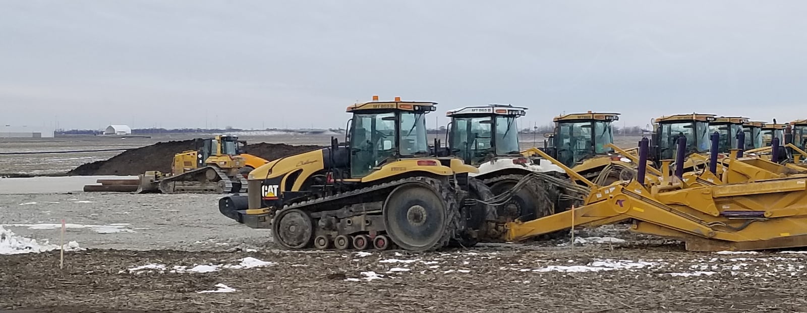 Construction crews are preparing land for a new $3.5 billion joint venture EV battery battery plant between Honda and LG Energy Solution that will be built about an hour’s drive east of Dayton.