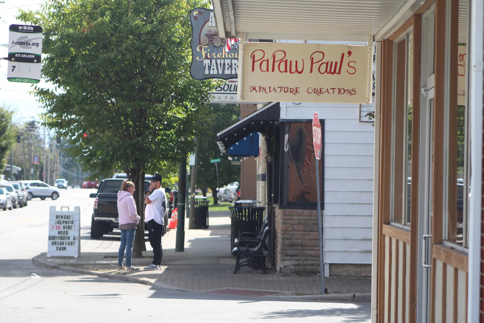 Watervliet Avenue in the Belmont business district has an eclectic mix of shops and restaurants. CORNELIUS FROLIK / STAFF