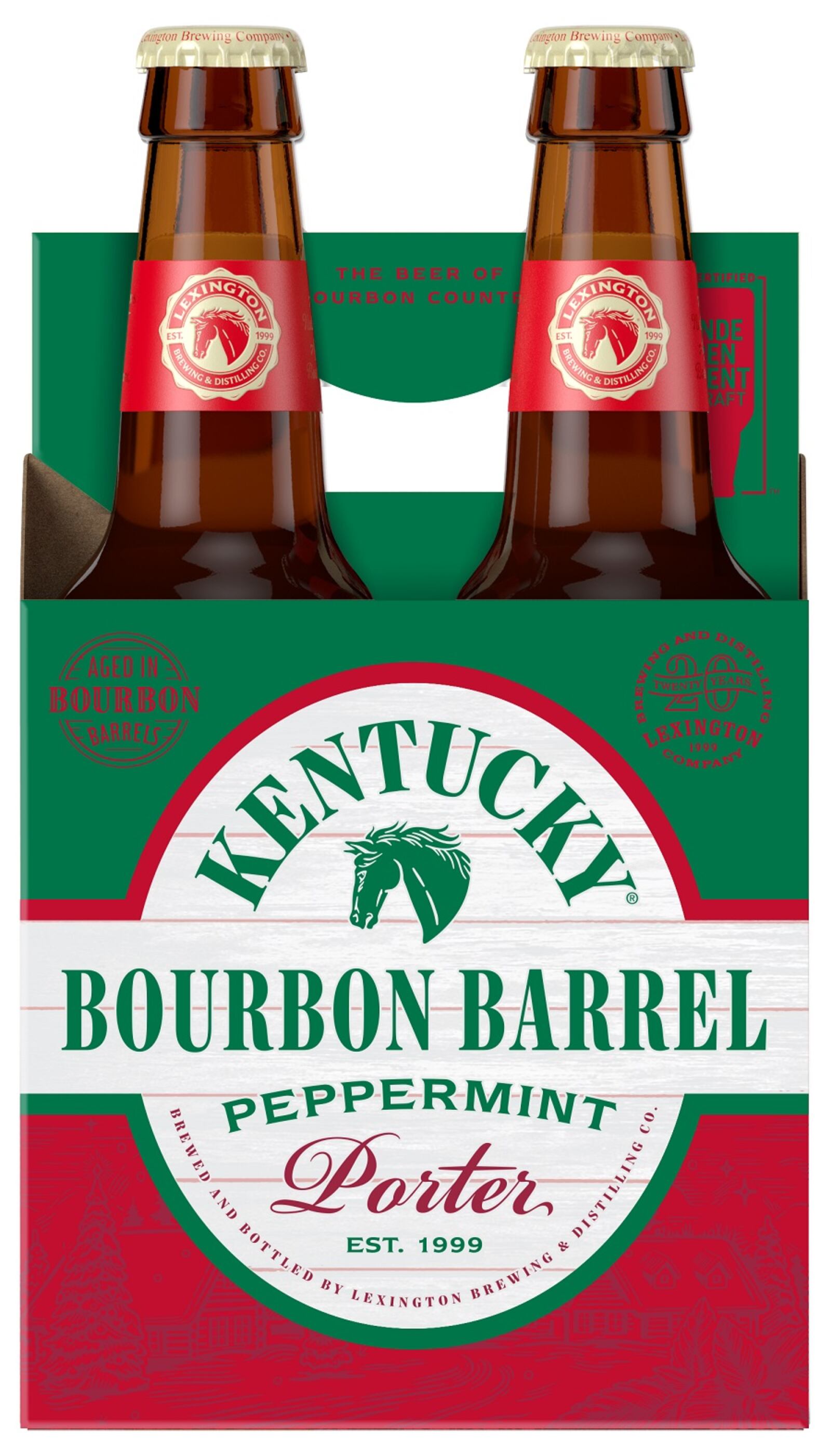 Kentucky Bourbon Barrel Peppermint Porter
Lexington Brewing and Distilling Co.