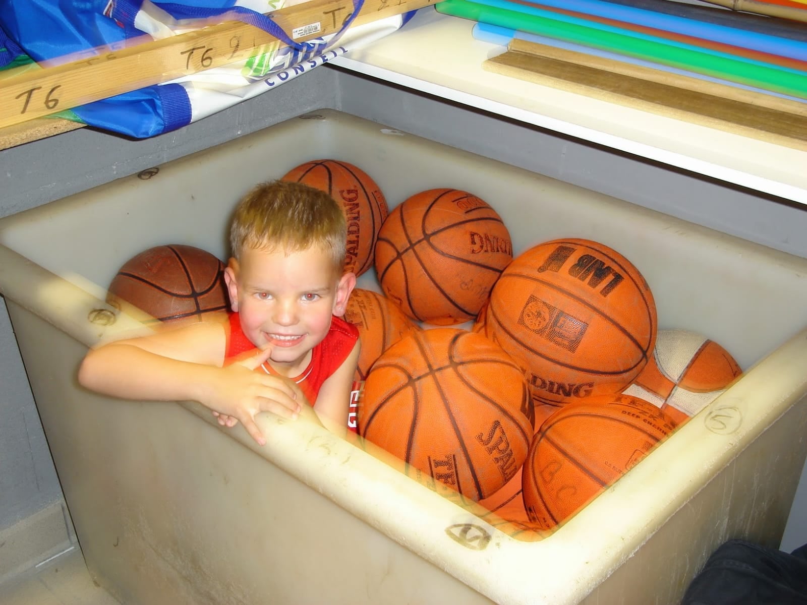 Amaël L’Etang  has loved basketball since he was a toddler. CONTRIBUTED