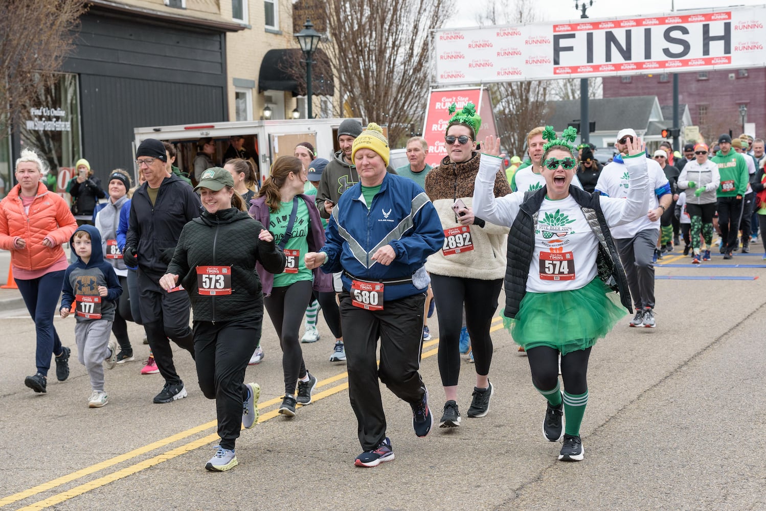 PHOTOS: St. Paddy's Day 3.1 Beer Run 2024 in Downtown Tipp City