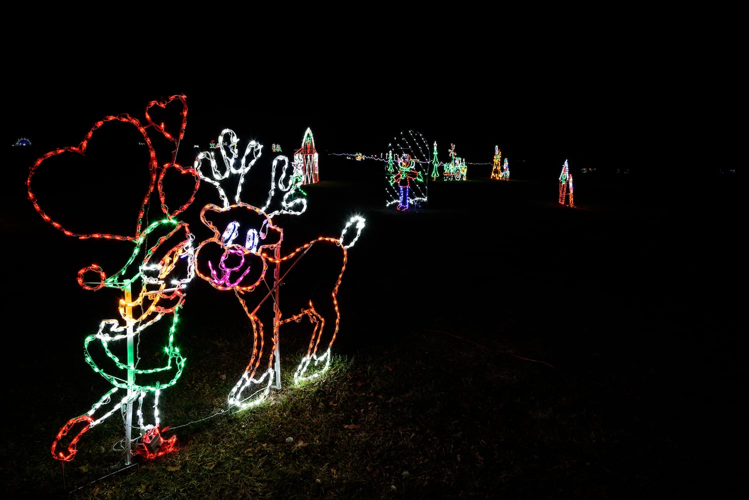 PHOTOS: ParkLights, a new winter wonderland at Caesar Ford Park in Xenia