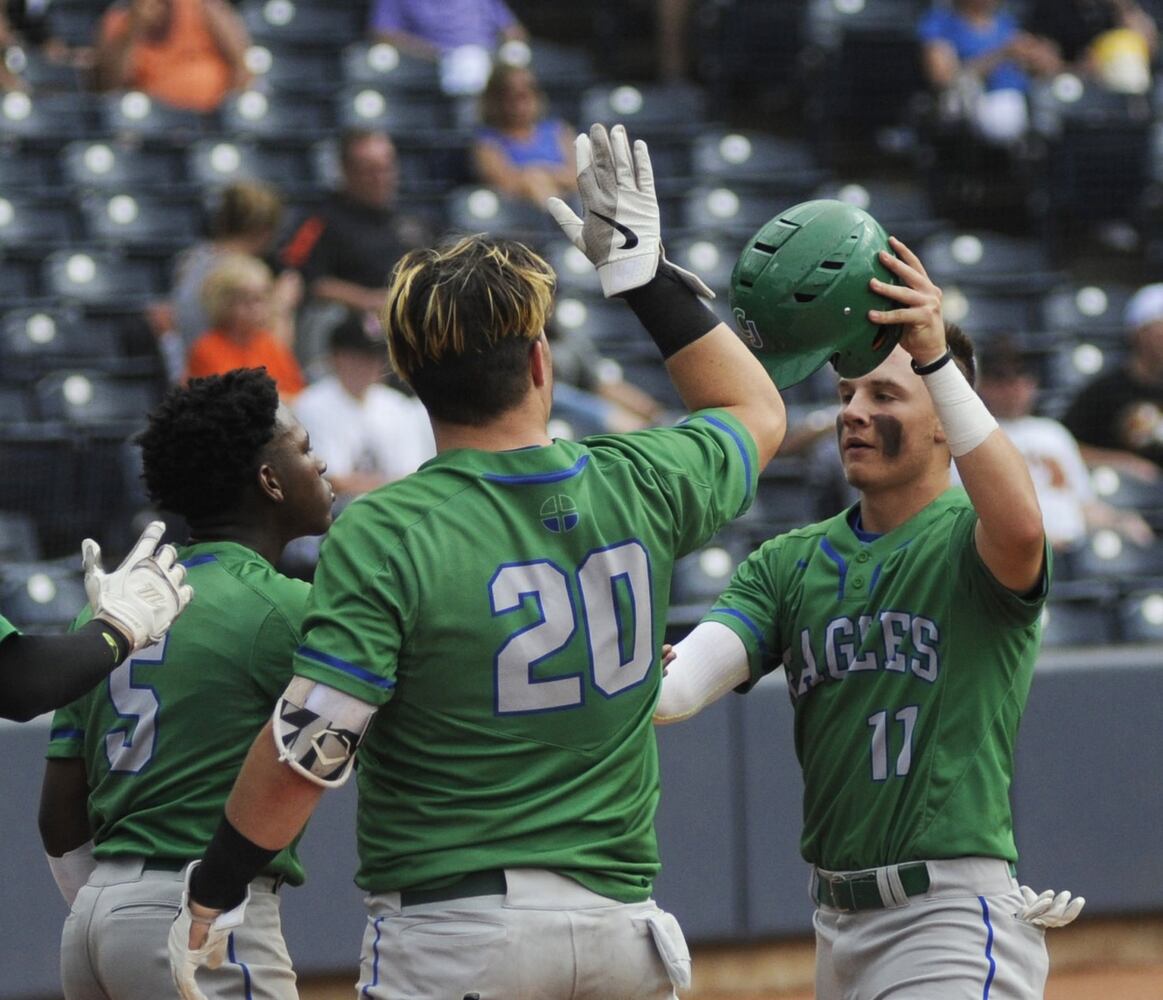 D-II state baseball: CJ defeats Gilmour Academy to defend championship