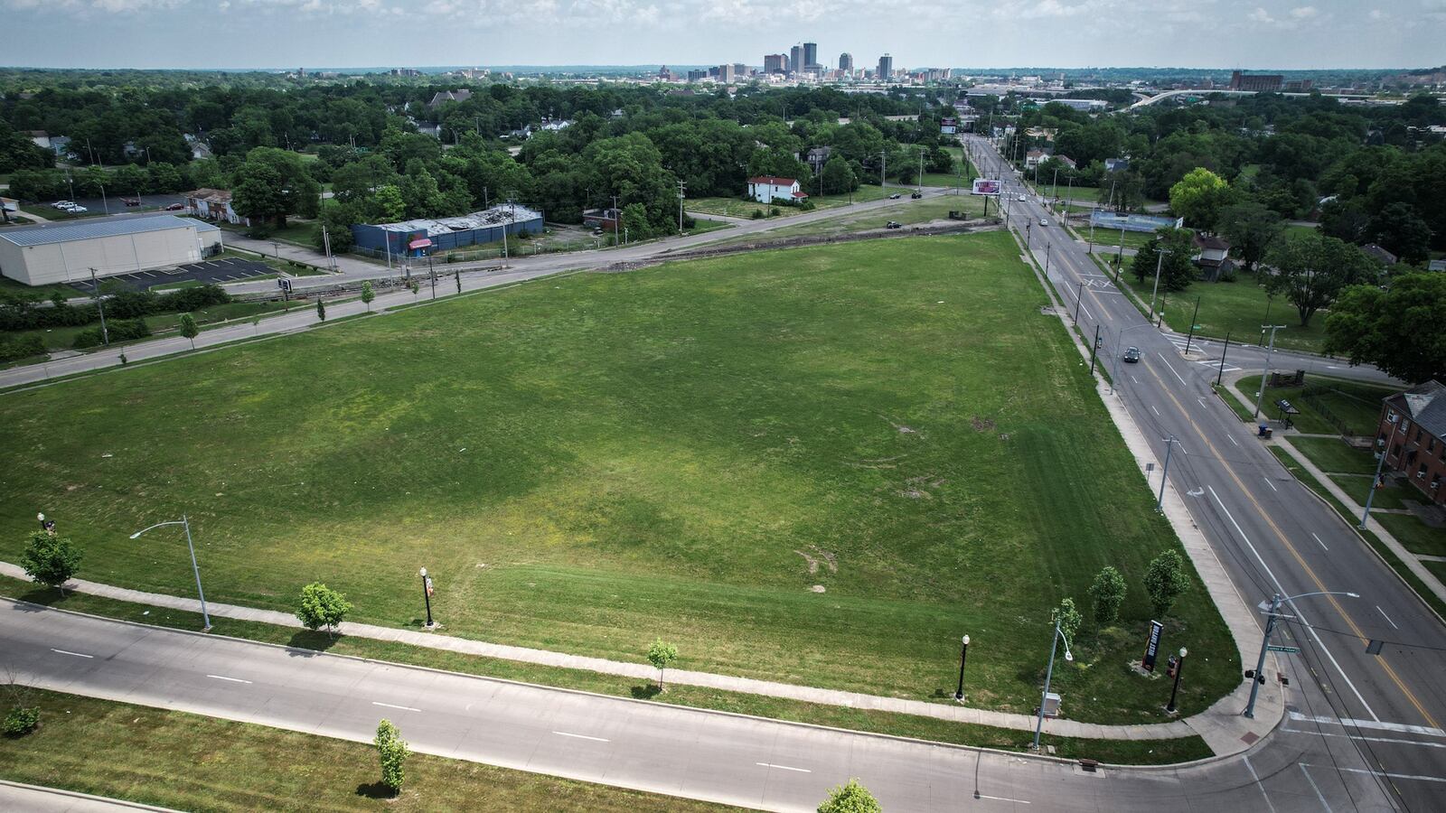 A new food market is coming to West Dayton between McCall and Germantown Streets. JIM NOELKER/STAFF