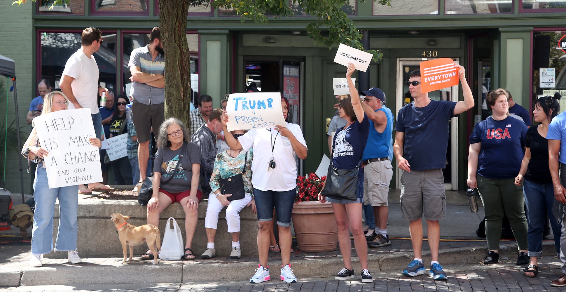 PHOTOS: Scenes of President Trump’s visit to Dayton