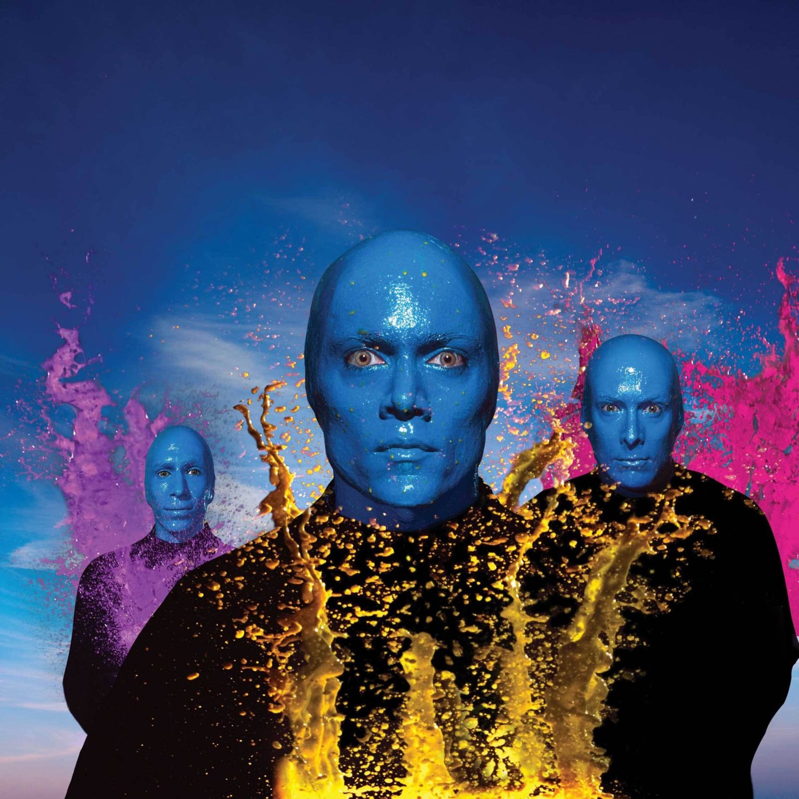 The Blue Man Group presents its touring show Jan. 13-15 at the Schuster Center. CONTRIBUTED