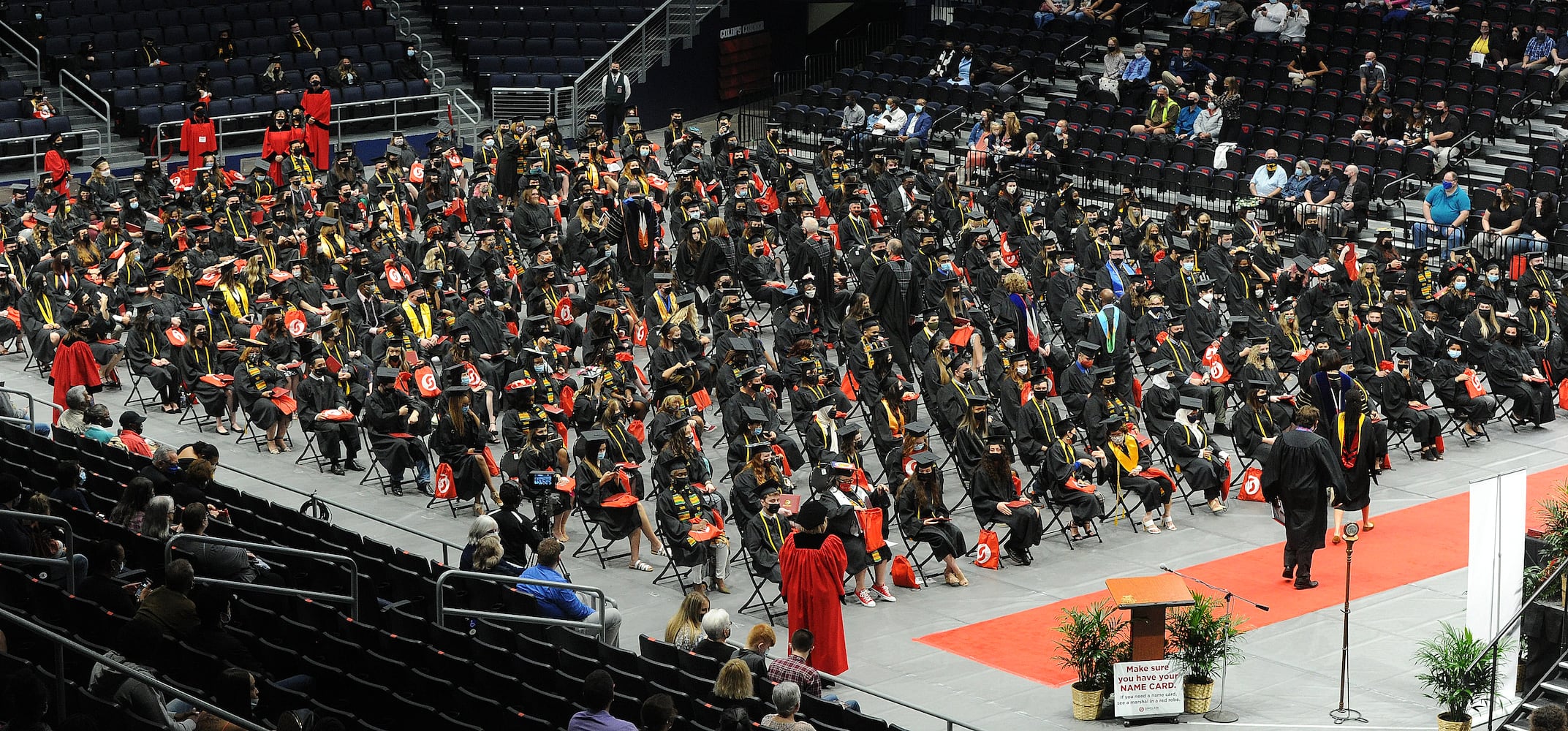 2021 Sinclair Community College graduation