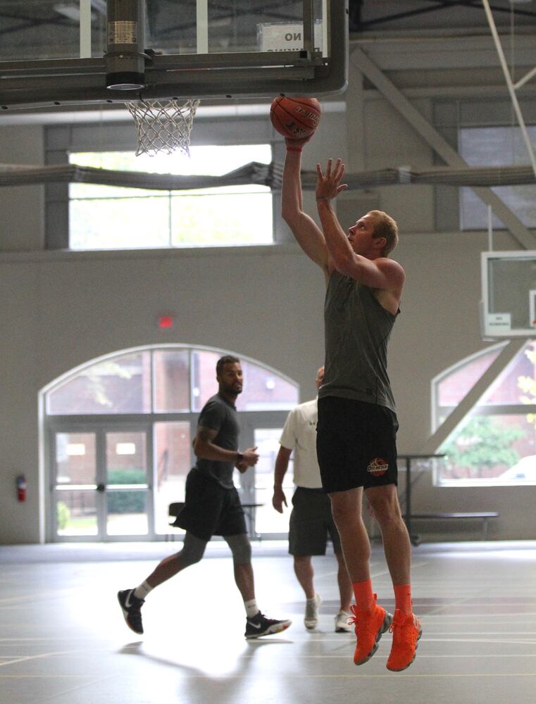 Photos: Dayton Flyers alumni team practices for The Basketball Tournament