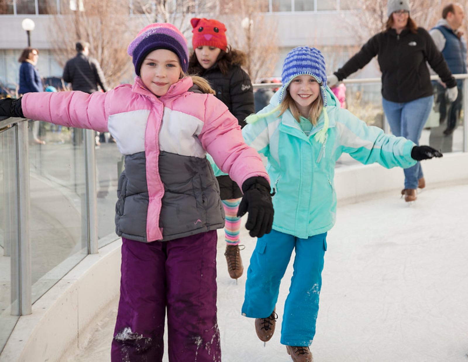 Sundays are Family Skate Days at the MetroParks Ice Rink in January and February - CONTRIBUTED