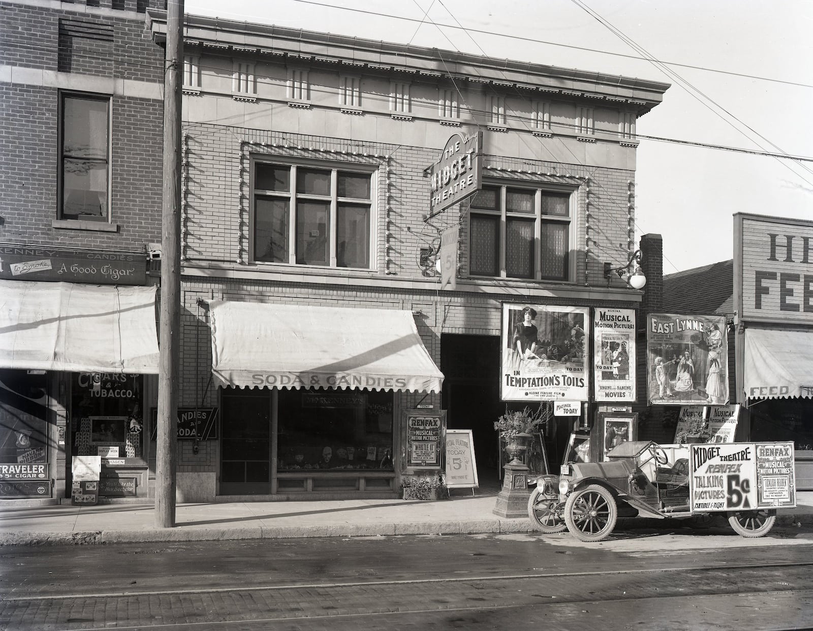 Midget Theatre exterior, October 1914
The NCR Archive at Dayton History