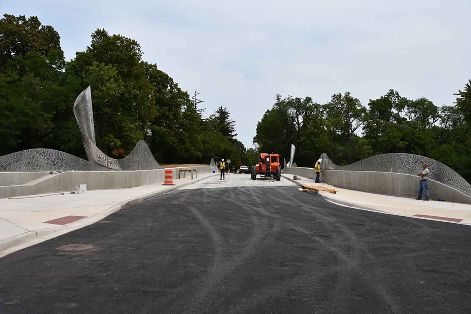 PHOTOS: New Kettering sculpture a vision of the community’s natural beauty