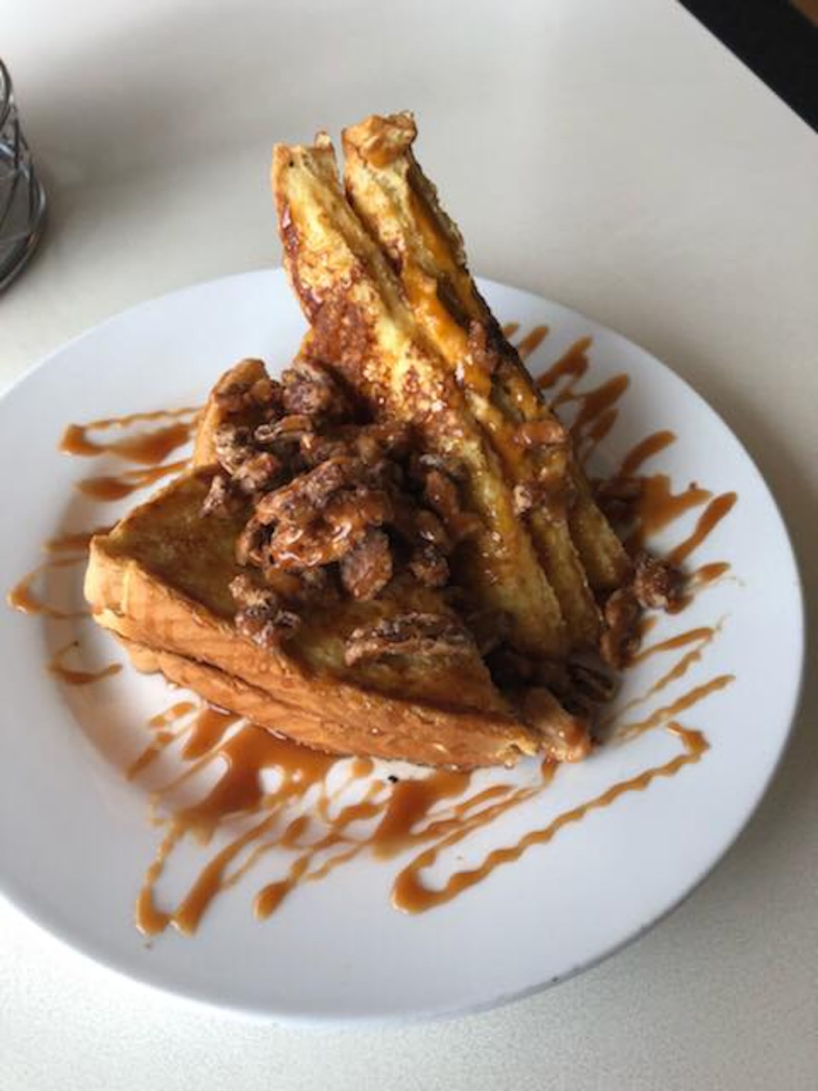 Sweet Potato Pie French Toast at Butter Cafe. CONTRIBUTED