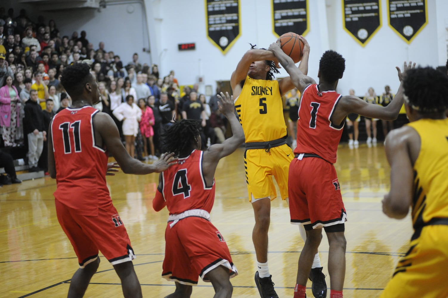 PHOTOS: Trotwood-Madison at Sidney boys basketball