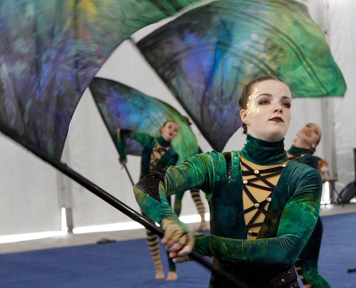 SEE: Local guard and percussion in WGI competition