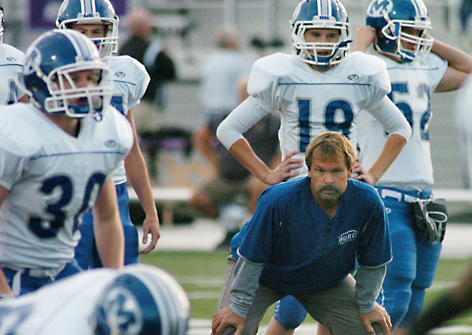 Miamisburg head coach Steve Channell. Contributed Photo by Charles Caperton