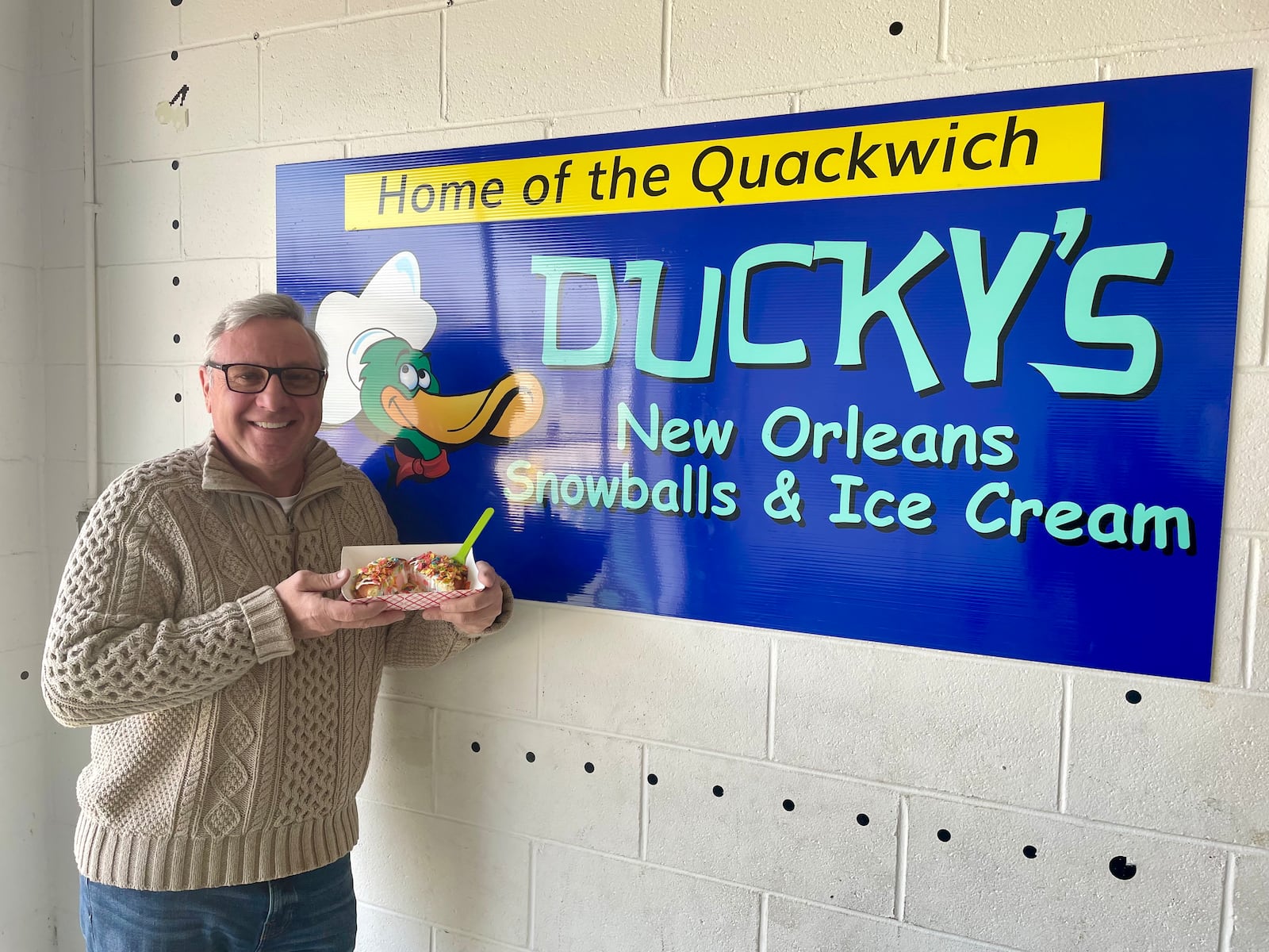 Ducky’s Snowballs and Ice Cream is located at 100 W. Market St. in Troy. NATALIE JONES/STAFF