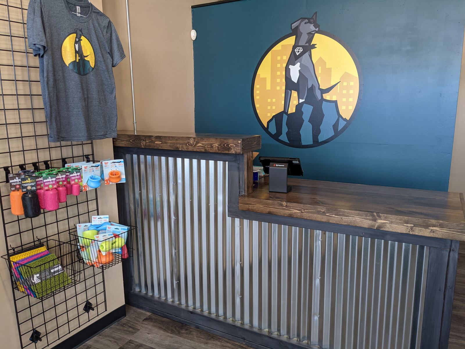 EmBARK Dayton Dog Supply is preparing to open shop at 33 South St. Clair St., about mid-row in the shops at St. Clair Lofts in the Fire Blocks District in downtown Dayton. The boutique’s opening day is set for Jan. 29.